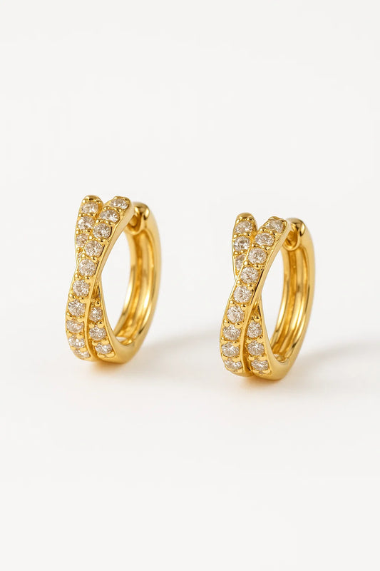 Boucles d’oreilles Venusia – Une caresse d’étoiles à vos oreilles